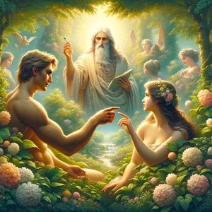 27. Ja Jumala loi ihmisen omaksi kuvaansa, Jumalan kuvaan loi hän hänet, mieheksi ja naiseksi loi hän heidät.