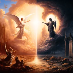 4. Ja Jumala näki, että valo oli hyvä, ja Jumala erotti valon pimeydestä.