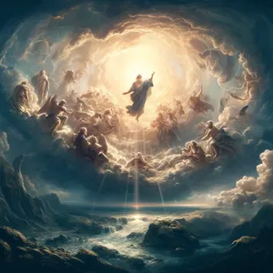 6. Ja Jumala sanoi: Tulkoon taivaallinen laajuus veden keskelle ja erotkoon se vedet veistä!