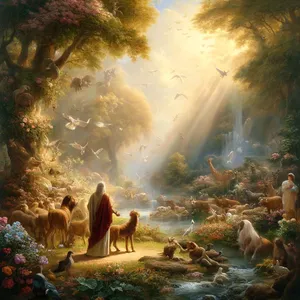 18. Ja Herra Jumala sanoi: Ei ole hyvä ihmisen olla yksinänsä; minä teen hänelle avun, joka on hänelle sopiva.