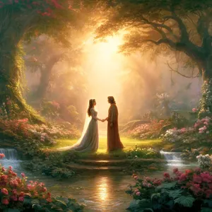 24. Sentähden mies jättäköön isänsä ja äitinsä ja liittyköön vaimoonsa, ja he tulevat yhdeksi lihaksi.