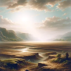 5. Eikä ollut vielä yhtään kedon pensasta maan päällä eikä yksikään kedon ruoho ollut vielä noussut, sillä Herra Jumala ei ollut antanut sataa maan päälle eikä ollut ihmistä viljelemässä maata.