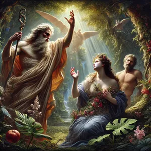 16. Naiselle hän sanoi: Minä teen sinun raskautesi vaivat suuriksi; kivulla sinun pitää synnyttämän lapsia, mutta mieheesi on sinun halusi oleva, ja hän on vallitseva sinua.