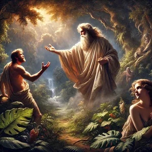 17. Ja Aadamille hän sanoi: Koska kuulit vaimosi ääntä ja söit puusta, josta minä kielsin sinua sanoen: Älä syö siitä, kirottu olkoon maa sinun tähtesi; vaivalla sinun pitää elättämän itsesi siitä koko elinaikasi;