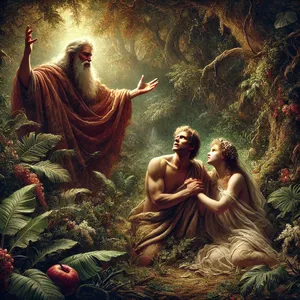 22. Ja Herra Jumala sanoi: Katso, ihminen on tullut sellaiseksi kuin joku meistä, niin että hän tietää hyvän ja pahan. Kun ei hän nyt vain ojentaisi kättänsä ja ottaisi elämän puustakin ja söisi ja eläisi ijankaikkisesti!