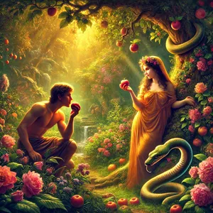 6. Ja vaimo näki, että siitä puusta oli hyvä syödä ja että se oli ihana katsella ja suloinen puu antamaan ymmärrystä, ja otti sen hedelmää ja söi; ja hän antoi myös miehellensä, joka oli hänen kanssansa, ja hänkin söi.