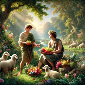 3. Jonkin ajan kuluttua Kain toi Herralle uhrilahjaksi maaviljelijän työnsä satoa,