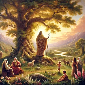 28. Lamek eli 182 vuotta ja siitti pojan.