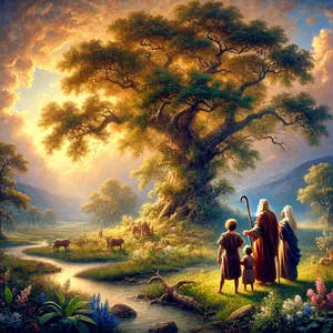 32. Nooa oli 500 vuoden vanha, ja hänelle syntyivät Seem, Haam ja Jaafet.