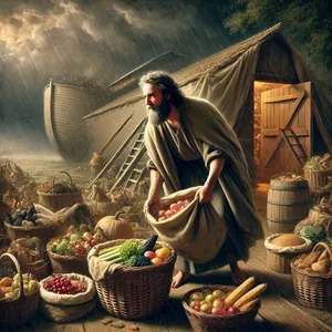 21. Ja ota mukaasi kaikkia syötäviä ruokia ja kokoa niitä itsellesi varastoon, että ne olisivat sekä sinun että niiden ruokana.