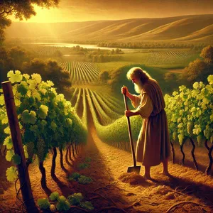 20. Nooa rupesi viljelemään maata ja istutti viinitarhan.